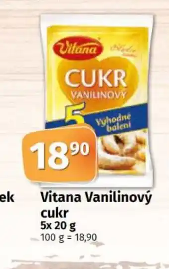 COOP TIP Vitana Vanilinový cukr nabídka