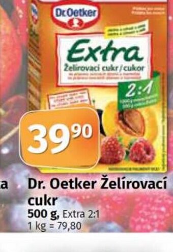 COOP TIP DrOetker Zelirovací cukr nabídka
