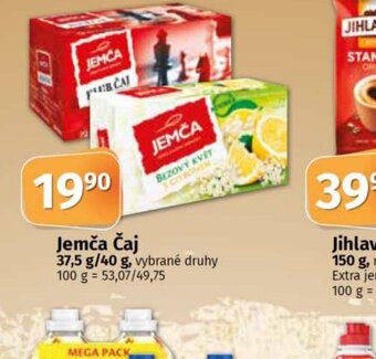 COOP TIP Jemča Čaj nabídka