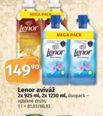 COOP TIP Lenor aviváž nabídka