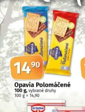 COOP TIP Opavia Polomáčené 100 g, vybrané druhy 100 g = 14,90 nabídka