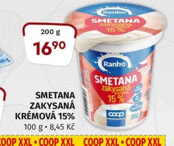 COOP TIP SMETANA ZAKYSANÁ KRÉMOVÁ 15% nabídka