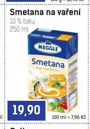 COOP TIP Smetana na vaření 10 % tuku 250 ml nabídka