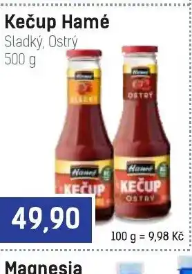 COOP TIP Kečup Hamé Sladký, Ostrý nabídka