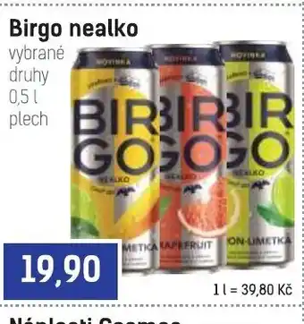 COOP TIP Birgo nealko nabídka