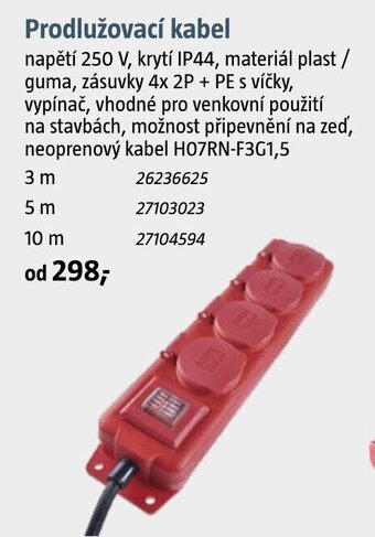Prodlužovací kabel