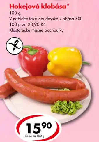 CBA Hokejová klobása * 100 g nabídka