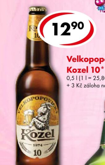 CBA Velkopopovický Kozel 10** nabídka
