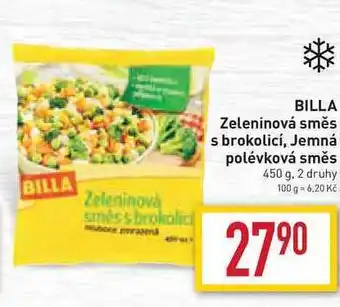 Billa Billa zeleninová směs s brokolicí 450g nabídka