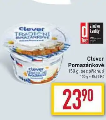 Billa Clever pomazánkové 150 g nabídka