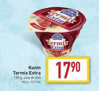 Billa Kunín termix extra 130 g nabídka