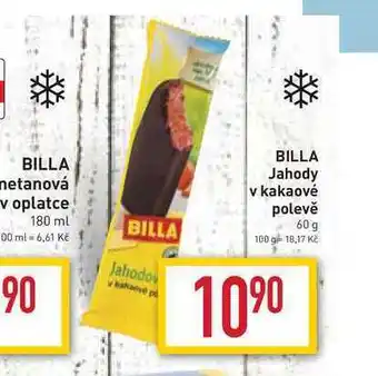 Billa Billa jahody v kakaové polevě 60 g nabídka