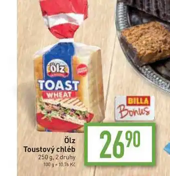 Billa Ölz toustový chléb 250 g nabídka
