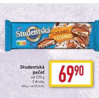 Billa Studentská studentská pečeť od 235 g nabídka