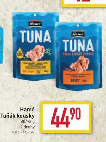 Billa Hamé tuňák kousky 80/76 g nabídka