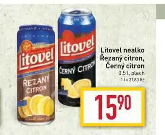 Billa Litovel nealko řezaný citron 0,5l,plech nabídka