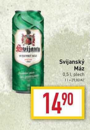 Billa Svijanský máz 0,5l (plechovka) nabídka