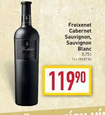 Billa Freixenet cabernet sauvignon, sauvignon blanc 0,75l nabídka
