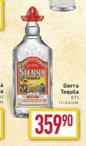Billa Sierra tequila 0,7l nabídka