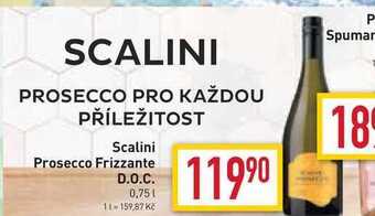 Billa Scalini prosecco frizzante d.o.c. 0,75l nabídka
