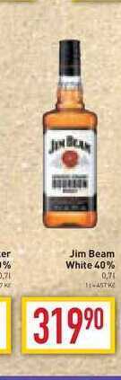 Billa Jim beam white 40% 0,7l nabídka