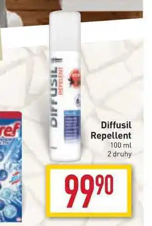 Billa Diffusil repellent 100 ml nabídka