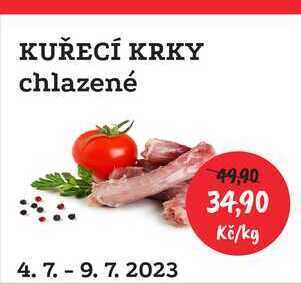 RABBIT řeznictví Kuřecí krky chlazené 1kg nabídka