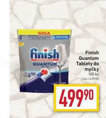 Billa Finish quantum tablety do myčky 100 ks nabídka
