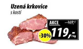 ZEMAN Uzená krkovice s kostí, 1 kg nabídka