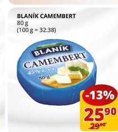 Flop Blaník camembert 80 g nabídka