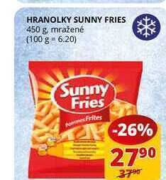 Flop Hranolky sunny fries 450 g nabídka