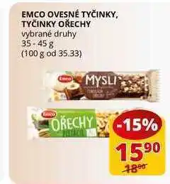 Flop Emco ovesné tyčinky 35-45 g nabídka