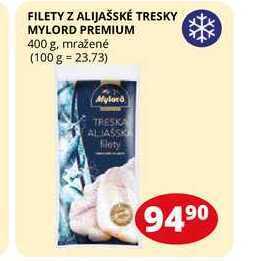 Flop Filety z alijašské tresky mylord premium 400 g nabídka