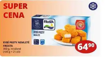 Flop Super cena rybí prsty nemleté frosta 300 g nabídka
