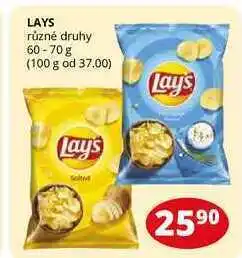 Flop Lays různé druhy 60-70 g nabídka
