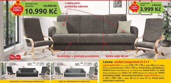 Laosa: sedací souprava 3+1+1