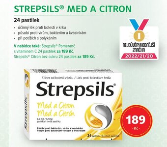 STREPSILS® MED A CITRON