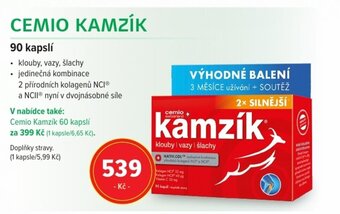 mojelekarna.cz CEMIO KAMZÍK nabídka