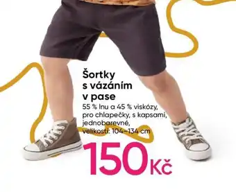 Pepco Šortky s vázáním v pase nabídka
