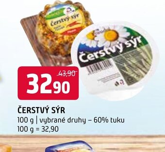 Terno ČERSTVÝ SÝR nabídka