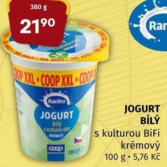 Coop JOGURT BÍLÝ nabídka
