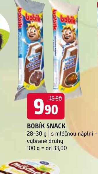 Terno BOBÍK SNACK nabídka