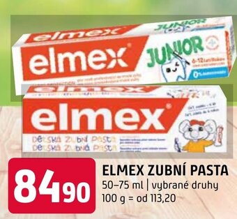 Terno ELMEX ZUBNÍ PASTA nabídka