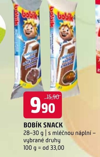 Terno BOBÍK SNACK nabídka