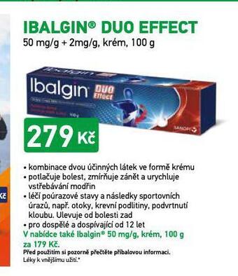 Alphega Lékárna Ibalgin nabídka