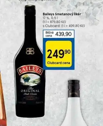 Tesco Baileys irish cream nabídka