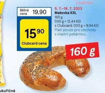 Tesco Makovka nabídka