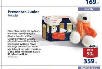 Benu Preventan junior nabídka