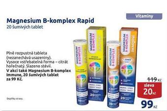 Benu Magnesium b-komplex nabídka
