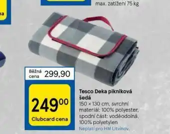 Tesco Deka pikniková nabídka